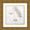thumbnail image 1 of Sommers, Mindy 20x20 Gold Ornate Wood Framed with Double Matting Museum Art Print Titled - Nature Girl, 1 of 4