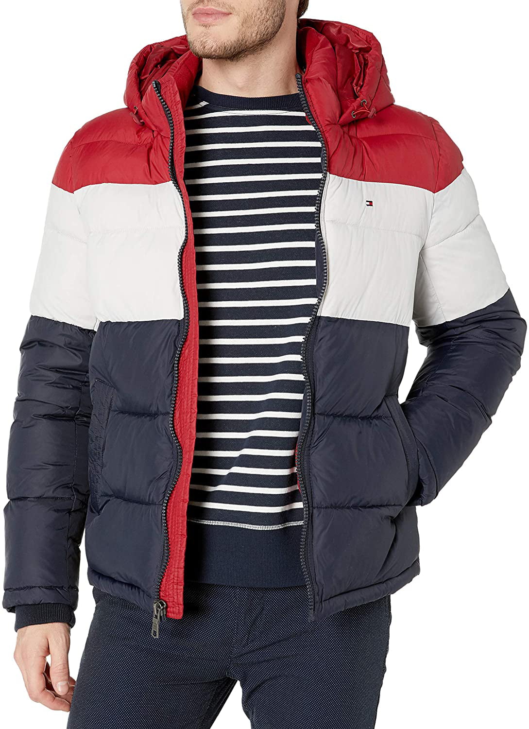 tommy jacket red