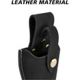 thumbnail image 3 of HNYG Plier Holder for Belt, Durable Leather Sheath Pouch Holder, Tool Holsters for Garden Pruning Pliers, Shears, Scissors or Knife, Black, 3 of 6