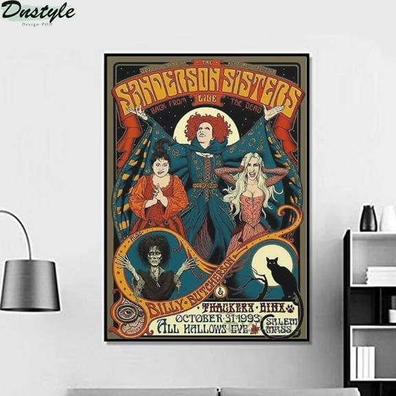 Hocus pocus The Sanderson Sisters 1993 movie poster 11 x 17 Inch Poster