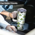 thumbnail image 6 of 30 oz Insulated Stainless Steel Frog Tumbler with Handle and Straw - Coffee Travel Mug, Water Bottle Gift for Women and Girls, 6 of 6