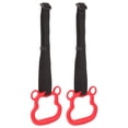 thumbnail image 4 of 1 Set of Portable Gymnastics Rings Gym Pull-up Equipment Hanging Rings Kids Workout Rings, 4 of 8