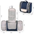 thumbnail image 3 of Foldable Women's Toiletry Bag, Large Capacity Makeup Bag, Toiletry Bag, Travel, 3 of 5
