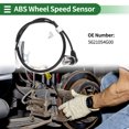 thumbnail image 2 of Unique Bargains ABS Wheel Speed Sensor ABS Sensor Anti-lock Braking System Sensor for Suzuki Aerio 2002-2007 No.5621054G00 Front Right, 2 of 7