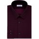 thumbnail image 1 of Calvin Klein - Camisa de vestir con botones para hombre, ajuste delgado, color rojo, cuello de 15.5 pulgadas, manga de 32 a 33 pulgadas, 1 of 1