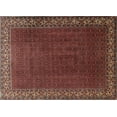 thumbnail image 1 of Ahgly Company Indoor Rectangle Traditional Dark Gold Brown Persian Area Rugs, 8' x 10', 1 of 6