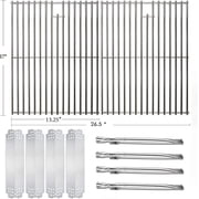 Quickflame 17" Stainless Steel Flavorizer Bars for Nexgrill 720-0830H 720-0830D 720-0888N (2 Pack)