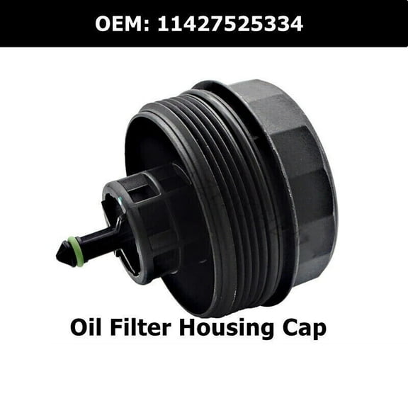 11427525334 Oil Filter Housing Cover Cap for BMW 323I 525I 128I 325XI 328XI 330X