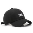 thumbnail image 1 of Men's Baseball Cap with Sun Protection, Adjustable Vintage Harajuku Embroidery Style for Running, Workouts and All Seasons Outdoor Activities, 1 of 8