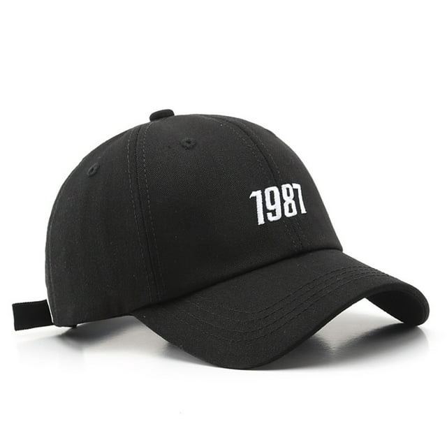Men's Baseball Cap with Sun Protection, Adjustable Vintage Harajuku Embroidery Style for Running, Workouts and All Seasons Outdoor Activities
