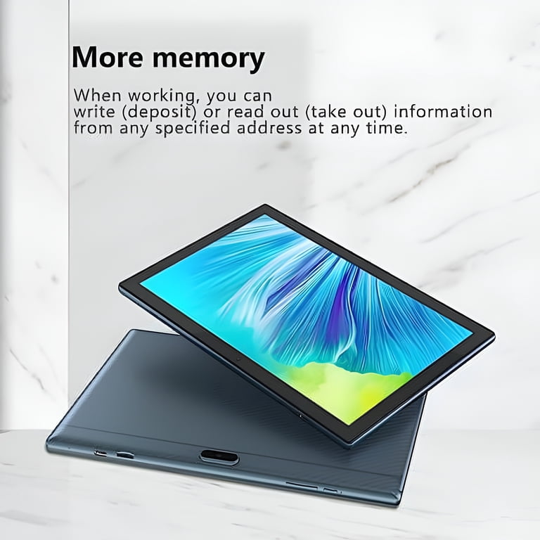 10'' Android Tablet, 64GB, Quad-Core, 2GB RAM, 8MP Camera, WiFi