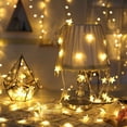 thumbnail image 2 of Cadena De Estrellas Luces De Cadena Alimentadas Por Batería De Hadas Para La Decoración Del Hogar De La Boda De Navidad 1,5 M 10Leds Luces Minnieouse HA020624-00, 2 of 5