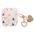 thumbnail image 1 of Heart Themed Earphone Case Cover Earbuds Covers Compatible for Airpods 1/2, 1 of 9