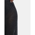 thumbnail image 4 of Time and Tru Women's and Women's Plus Sparkle Coverup Pants, Sizes XS-3X, 4 of 5