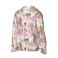 thumbnail image 2 of KLL Lilies Flowers Print Men's Women’s UPF 50+ Sun Protection Outdoor Hoodie Jacket Long Sleeve Fishing Hiking Performance Shirt-XX-Large, 2 of 6