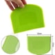 thumbnail image 5 of Desiderio - Raspador de masa de plástico para repostería, cortador de masa, 2 piezas, espátulas de plástico para repostería, espátulas para pan para cocinar, repostería, crepes, 12 x 9,5 cm (verde y, 5 of 5