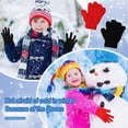 thumbnail image 5 of 12 Pairs Winter Gloves,Kid's Warm Knit Gloves,Stretchy Mittens Full Fingers Gloves,Bulk Knitted Stretch Mittens for Boys and Girls,Children Christmas Gifts, 5 of 7