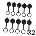 thumbnail image 1 of Cubiertas de puerto de carga Colamx 10 Uds para Scooter Eléctrico accesorios de protección de silicona, 1 of 8