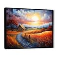 thumbnail image 2 of Designart "Barn Quiet Sanctuary painting" Farmhouse Floater Framed Wall Decor, 2 of 7