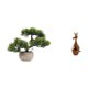 thumbnail image 1 of Estatua De árbol Bonsái Artificial, Vegetación, Planta Artificial, Figura De Animal, Decoración Para Fiestas, Escultura De Madera, Centro De Mesa, Dormitorio, Estantería, 1 of 8