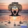 thumbnail image 3 of Handmadetneonsign 30th Wedding Anniversary Wind Chimes, Custom Couple Name Metal Sign 140182, 3 of 4