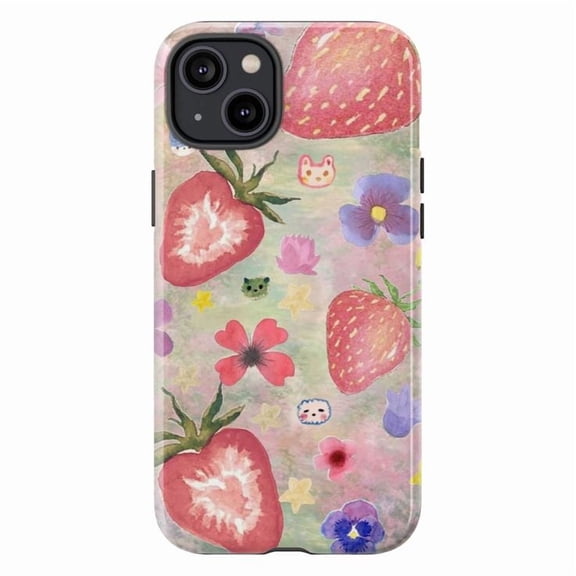 Artistic Sun & Cat Collage Phone Case, Celestial Abstract Protective Cover for iPhone 17 16 15 14 13 12 11 Pro Plus Mini
