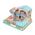 thumbnail image 4 of 3D Jigsaw Puzzle Wooden Craft Kit, Dollhouse Castle Model DIY Building Toys, 4 of 5