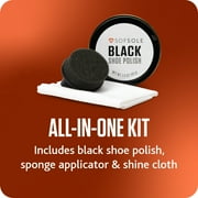 Sof Sole Black Shoe Polish Kit