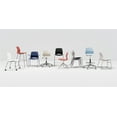 thumbnail image 4 of Olio Designs Lola Swivel Office Chair, 4 Leg Base, Sky Blue, 4 of 7