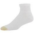 thumbnail image 3 of Calcetines GOLDTOE 656P de algodón, tobilleros deportivos, 12 pares, talla grande, 3 of 5