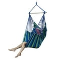 thumbnail image 3 of Chaise Hamac Brésilienne avec Support Universel pour Chaise - Bleu Vert, 3 of 10