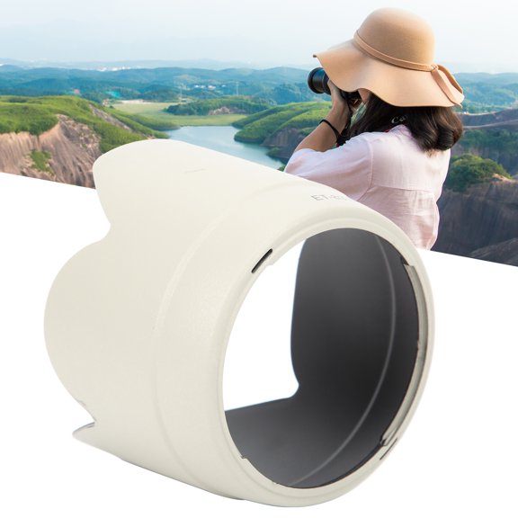 Capucha de Lente Reversible, Sombra de Capucha de Lente Liviana para Asistencia para lentes de Cámaa para Fotógrafos para Herramientas de Fotografía para Accesorios de Lentes