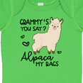 thumbnail image 4 of Inktastic Grammy's You Say Alpaca My Bags Boys or Girls Baby Bodysuit, 4 of 5