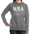 thumbnail image 1 of CafePress - MBA When Your BS Just Ca - Pullover Hoodie, Classic & Comfortable Hooded Sweatshirt, 1 of 1