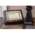 thumbnail image 3 of Cottage Garden My Wish for You Embrace Possibilities Burlwood Jewelry Music Box Plays Amazing Grace, 3 of 8