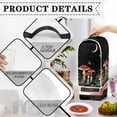 thumbnail image 4 of HELLHERO Mixer Blender Cover Protective with There is only one dust cover 15.94"H x 9.45"L x 7.28"W Handle, Mushroom Moon, 4 of 6