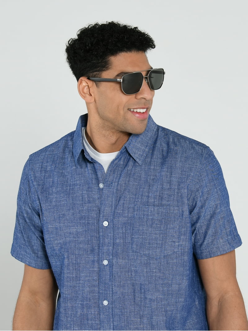 Foster Grant TruPolar Men's Polarized Sunglasses Geometric