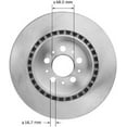 thumbnail image 2 of Bendix PRT6008 Disc Brake Rotor, 2 of 5