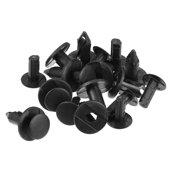 Unique Bargains 10 Pcs Car Bumper Retainers Clips Push Type Rivets for Ford Escape 2008-2012 No.N807389S