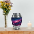 thumbnail image 7 of MUKTIVE Galaxy Keepsake Urns for Human Ashes, Adult Heart Urns for Human Ashes Men & Women 3 Inch, Memorial Handmade Urn for Grandmother & Grandfather, Burial Heart Urn for Couples, 7 of 7