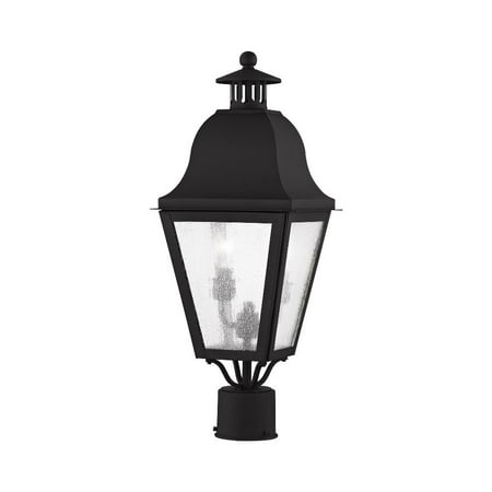 Livex Lighting Amwell 2 Light Outdoor Post Lantern