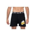 thumbnail image 2 of Lazy-Me Mens Funny Novelty Boxer Shorts, Black, Will BBQ For Beer, Will BBQ For Black, Size: 2X, Lazy Me, 2 of 4