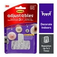 thumbnail image 1 of Command® Adjustables™ Repositionable Hooks 17830CLR-14EF, 1 of 8