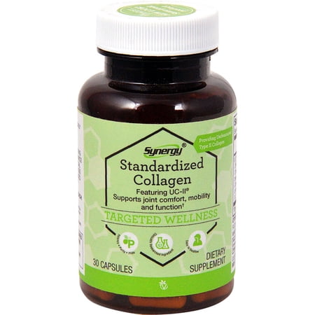 Synergy Standardized Collagen Undenatured Featuring Uc-Ii -- 30 Capsules