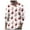 Red, variant on toraway Summer Clothes Pocket Protector for Men Shirt with Badge Men's Celebration Performance Trick Fashion Casual Shirt Hand Printed Theme Printed Long Sleeve Round Neck T Shirt L