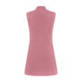 thumbnail image 2 of RYRJJ Womens Long Wool Vest Fall Winter Sleeveless Blazer Jackets Business Work Single Breasted Trench Coats with Pockets(Pink,S), 2 of 9