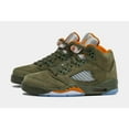 thumbnail image 4 of Nike Air Jordan 5 Retro Army Olive/Solar Orange 440888-308 Grade-School Size 7Y Medium, 4 of 4