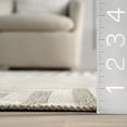 thumbnail image 4 of Rugs USA Nicolai Graphic Fringed Reversible Machine Washable Area Rug, 3' 3" x 5', Nicolai Cream, 4 of 8