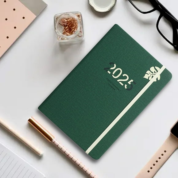 Calendrier de Poche Hebdomadaire Saison Scolaire 2025/ Cahiers 2025 Scrapbook/ Agenda 2025/ Organisateur Agenda Hebdomadaire/ Agenda Étudiant Journal de Voyage d'Affaires