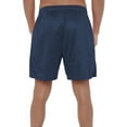 thumbnail image 2 of Justice League Movie Superman Logo Mens Lined Mesh Shorts, Navy, Small, 2 of 6